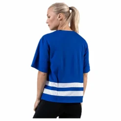 Tommy Hilfiger Sport Mesh Tee Logo Blue* T-Shirts|Träning