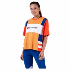 Tommy Hilfiger Sport Mesh Tee Logo Patterned* T-Shirts|Träning