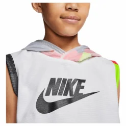 Nike Mesh Top Jr White*Barn Linnen|Träning
