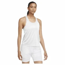 Nike Miler Tank Racer White/Silver* Linnen|Löpning