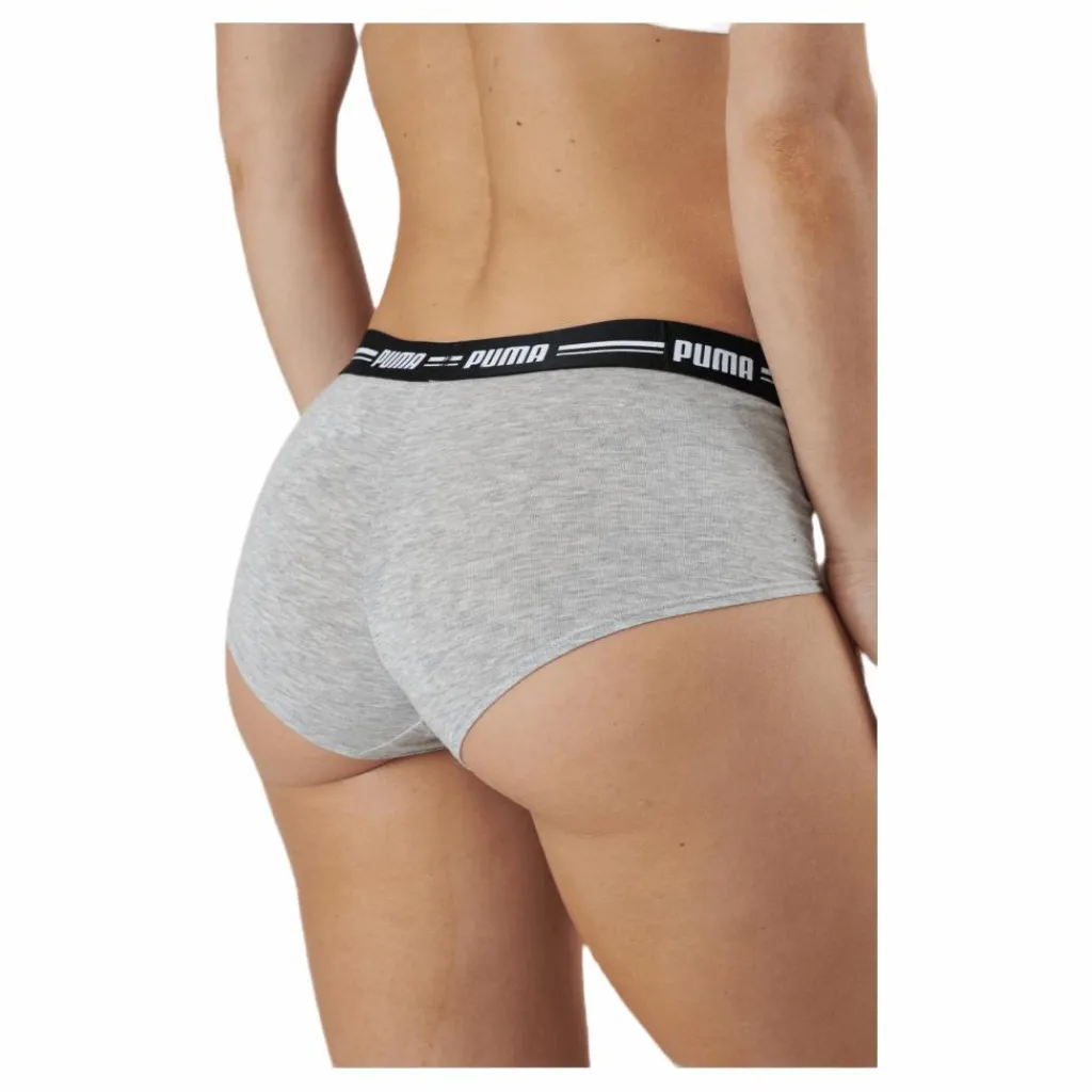 Puma Mini Short 2-Pack Grey* Underkläder|Träning
