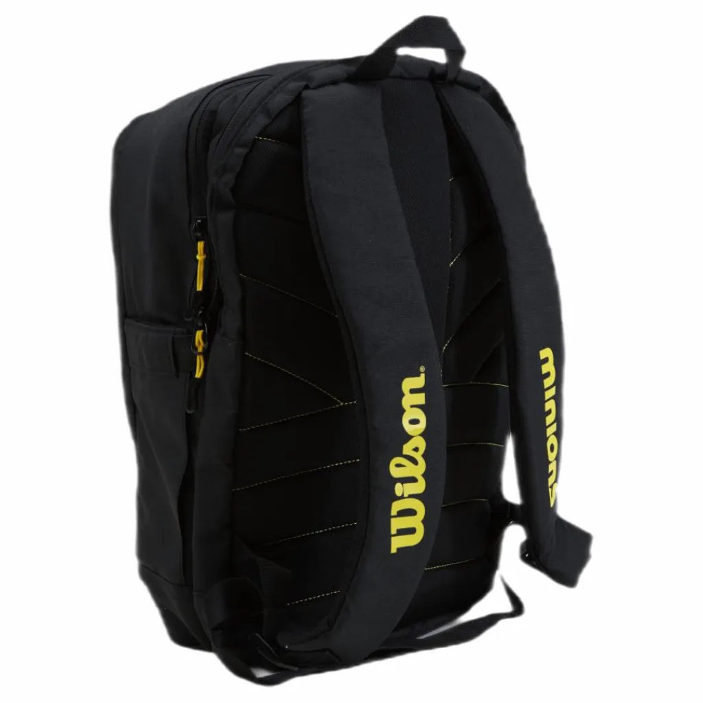 Wilson Minions Tour Backpack Black/Yellow* Racketsporter