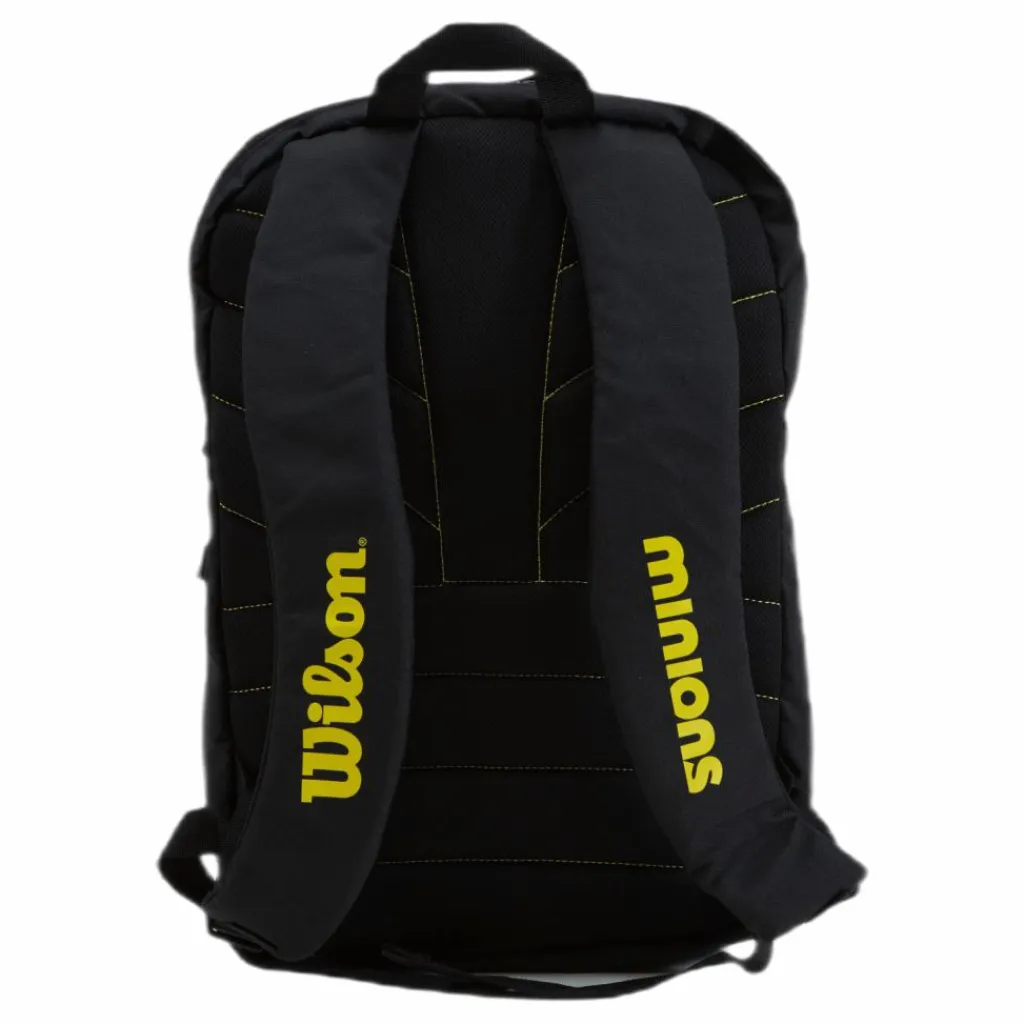 Wilson Minions Tour Backpack Black/Yellow* Racketsporter