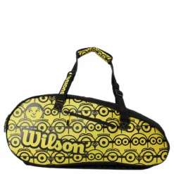 Wilson Minions Tour 12Pk Racket Bag Black/Yellow* Racketsporter