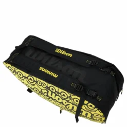 Wilson Minions Tour 12Pk Racket Bag Black/Yellow* Racketsporter