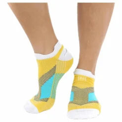 Norfolk Mirenda Thin Running Sock Low-cut White/Yellow* Löpning|Strumpor