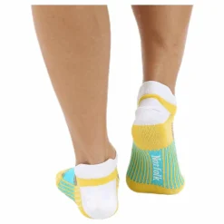 Norfolk Mirenda Thin Running Sock Low-cut White/Yellow* Löpning|Strumpor