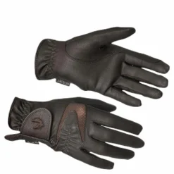 Jacson Montreal Riding Gloves Brown* Hästsport|Mössor Och Handskar