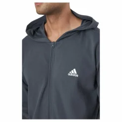 adidas Motion Fz Hood Grey Six* Träning|Tröjor
