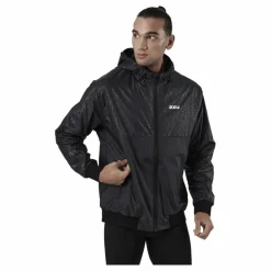 2XU Motion Windbreaker Embossed Monogram/slvr Reflect* Jackor|Löpning
