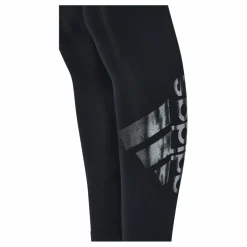 adidas Move Doubleknit Metallic Print Tight Black / Silver Metallic*Barn Träning|Tights