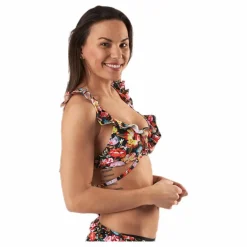 Pieces Nabiya Bikini Bra Top Patterned* Simning|Badkläder