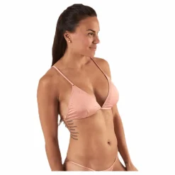 Pieces Nadine Bikini Triangle Bra Brown* Simning|Badkläder