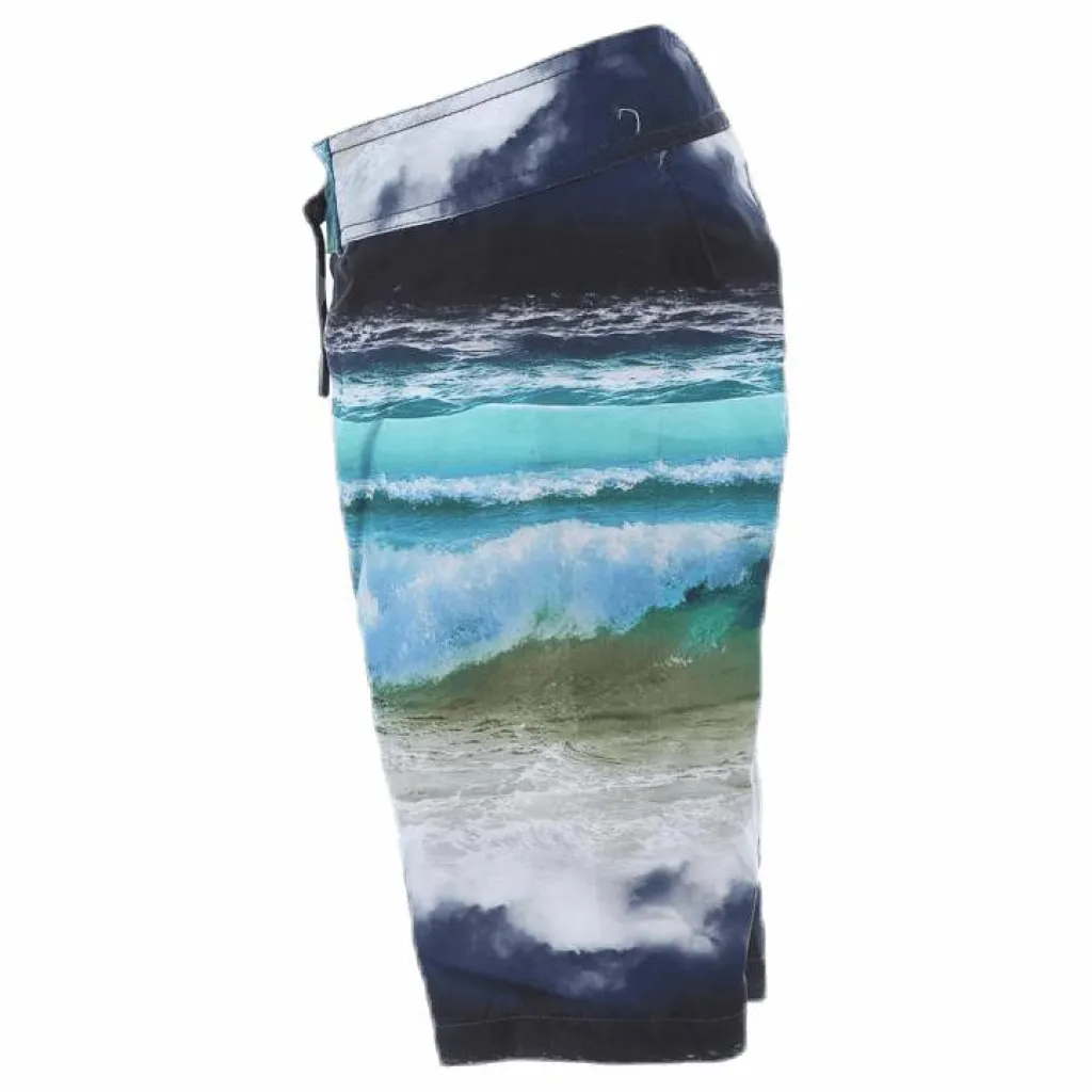 Molo Nalvaro Bathing Shorts Patterned/Grey*Barn Simning|Badkläder