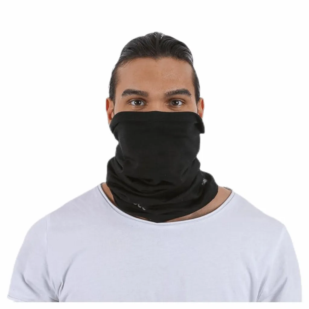 Gococo Neckwarmer Wool Black* Löpning|Mössor Och Handskar