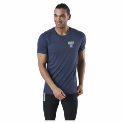 Björn Borg Night Perf Tee Blue* T-Shirts|Träning