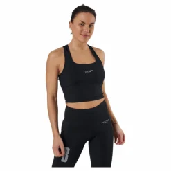 Björn Borg Night Rib Crop Tank Black* Linnen|Träning