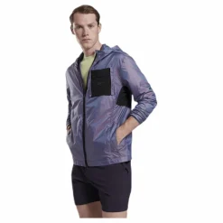 Reebok Night Runner Convert Jacket Purple* Jackor|Löpning