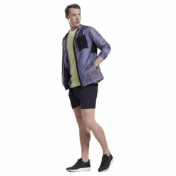 Reebok Night Runner Convert Jacket Purple* Jackor|Löpning