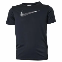 Nike Dri-fit Big Kids' (boys') Black/white*Barn Träning|T-Shirts