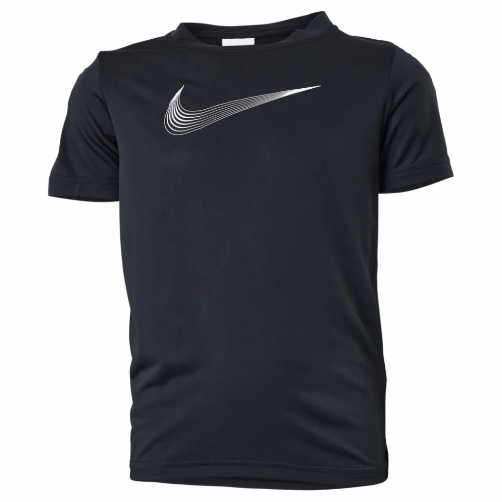 Nike Dri-fit Big Kids' (boys') Black/white*Barn Träning|T-Shirts