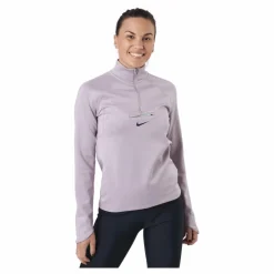 Nike Dri-fit Element Women's T Plum Fog/lime Glow/black* Löpning|Tröjor