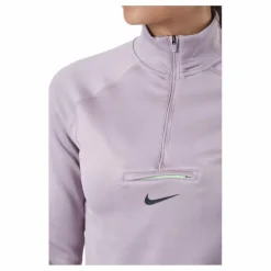 Nike Dri-fit Element Women's T Plum Fog/lime Glow/black* Löpning|Tröjor