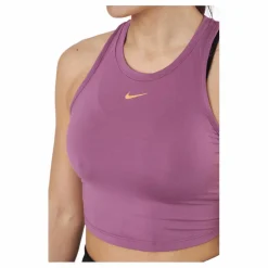 Nike Dri-fit One Luxe Women's  Light Bordeaux/metallic Gold* Linnen|Träning
