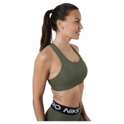 Nike Dri-fit Swoosh Women's Me Medium Olive/white* Löpning|Träning