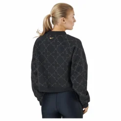 Nike Dri-fit Women's Novelty F Black/metallic Gold* Tröjor|Träning