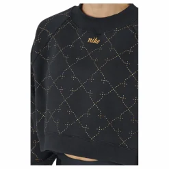 Nike Dri-fit Women's Novelty F Black/metallic Gold* Tröjor|Träning