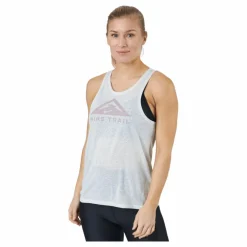 Nike Dri-fit Women's Trail Run Lt Smoke Grey/grey Fog/htr/plu* Linnen|Löpning