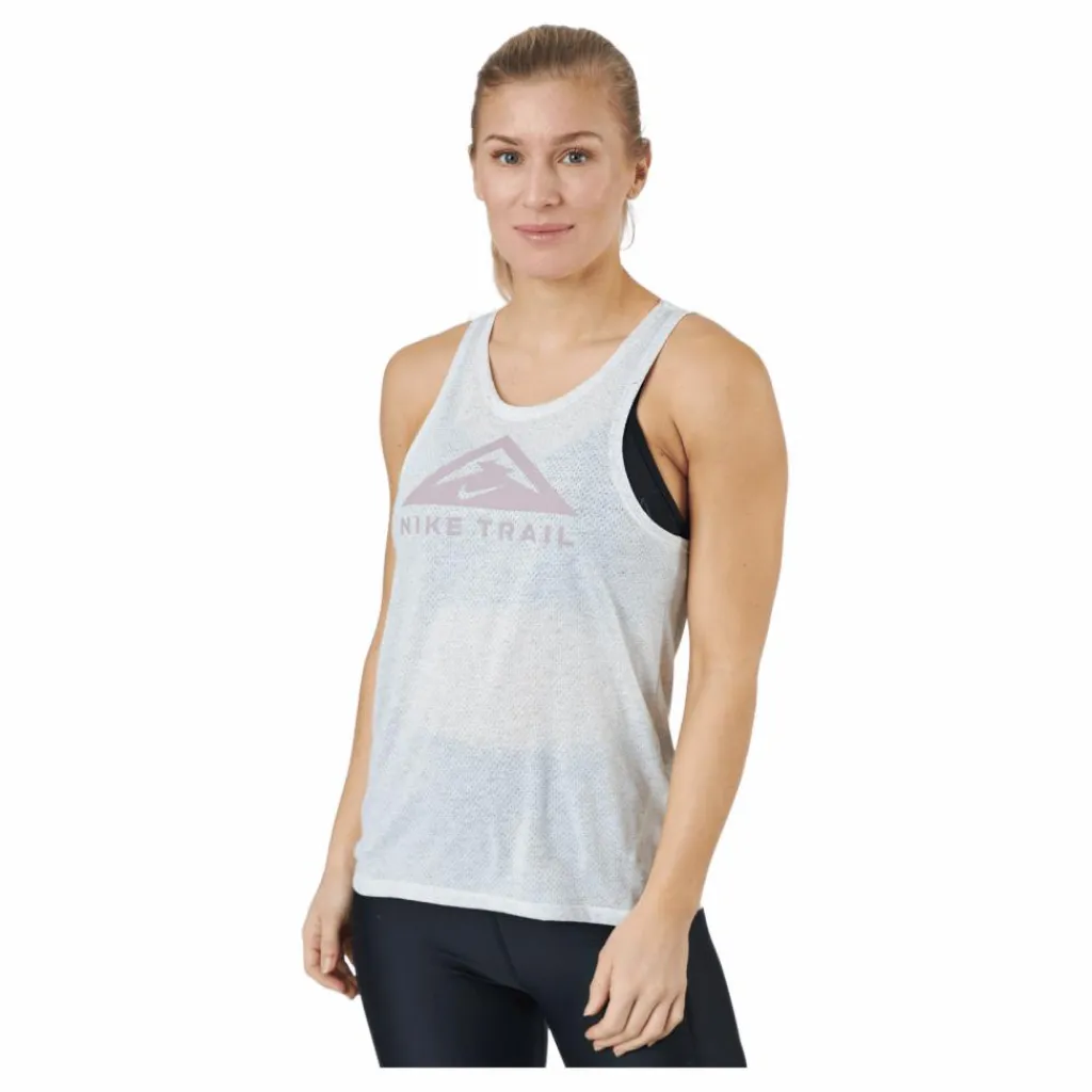 Nike Dri-fit Women's Trail Run Lt Smoke Grey/grey Fog/htr/plu* Linnen|Löpning