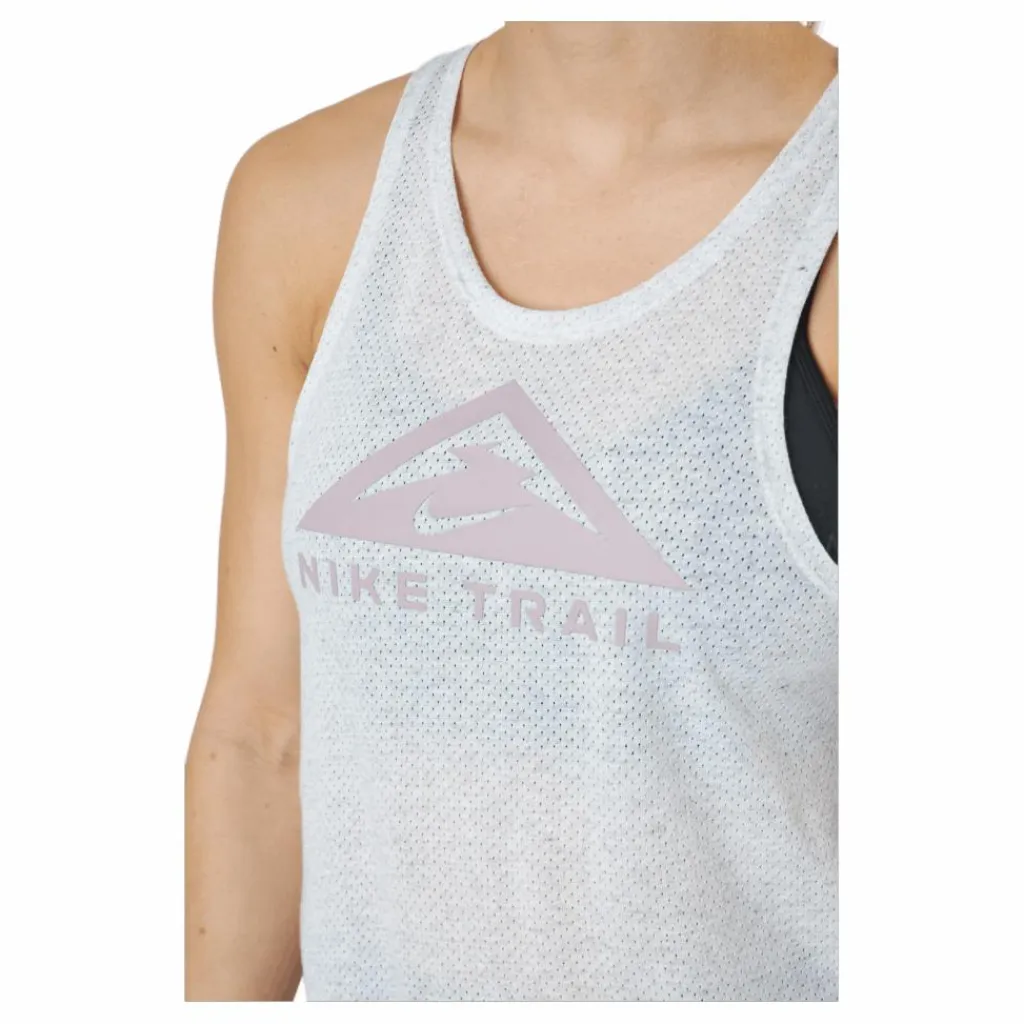 Nike Dri-fit Women's Trail Run Lt Smoke Grey/grey Fog/htr/plu* Linnen|Löpning
