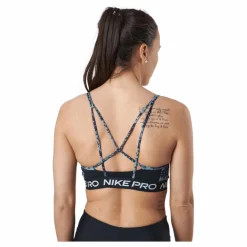 Nike Pro Dri-fit Indy Women's  Aviator Grey/black/black/white* Träning|Sport-Bh:Ar
