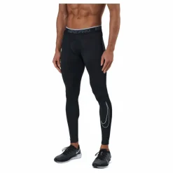 Nike Pro Dri-FIT Men's Tights BLACK/WHITE* Träning|Tights