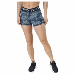 Nike Pro Dri-fit Women's 3" Pr Aviator Grey/black/white* Träning|Tights