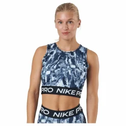 Nike Pro Dri-fit Women's Print Black/black* Linnen|Träning