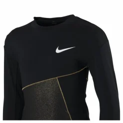 Nike Pro Warm Shine Junior Black*Barn Löpning|Tröjor