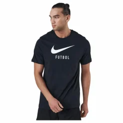 Nike Swoosh Men's Soccer T-shi Black/white* Träning|T-Shirts