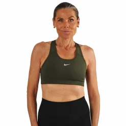 Nike Swoosh Women's Medium-sup Cargo Khaki/white* Löpning|Träning