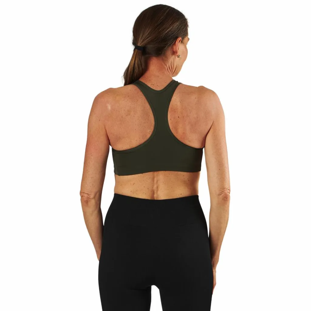 Nike Swoosh Women's Medium-sup Cargo Khaki/white* Löpning|Träning