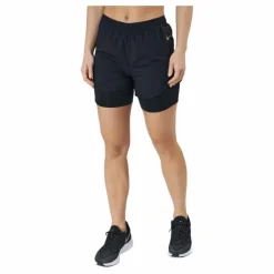 Nike Tempo Luxe Women's 2-in-1 Black/black/reflective Silv* Shorts|Löpning
