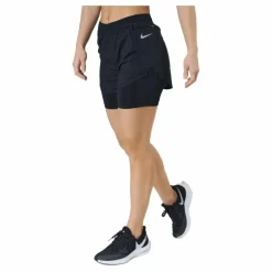 Nike Tempo Luxe Women's 2-in-1 Black/black/reflective Silv* Shorts|Löpning