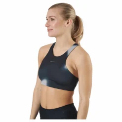 Nike Yoga Dri-fit Swoosh Women Dk Smoke Grey/iron Grey* Yoga|Sport-Bh:Ar