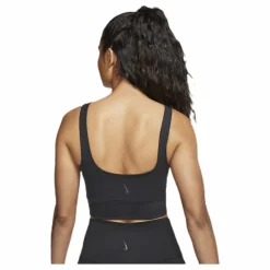 Nike Yoga Luxe Crop Top Black/Grey* Yoga|Linnen