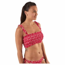 Pieces Nikita Bikini Bra Top Red* Simning|Badkläder