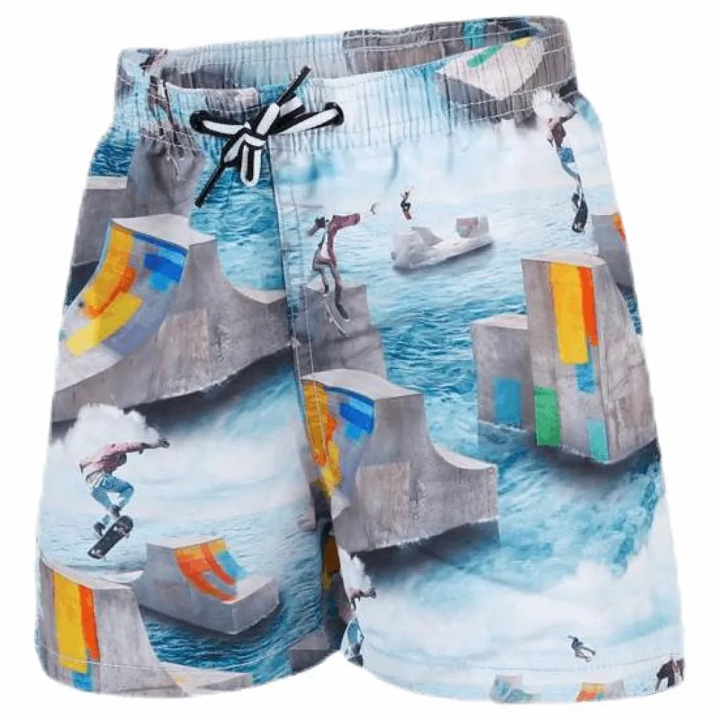 Molo Niko Swim Shorts Blue*Barn Simning|Badkläder
