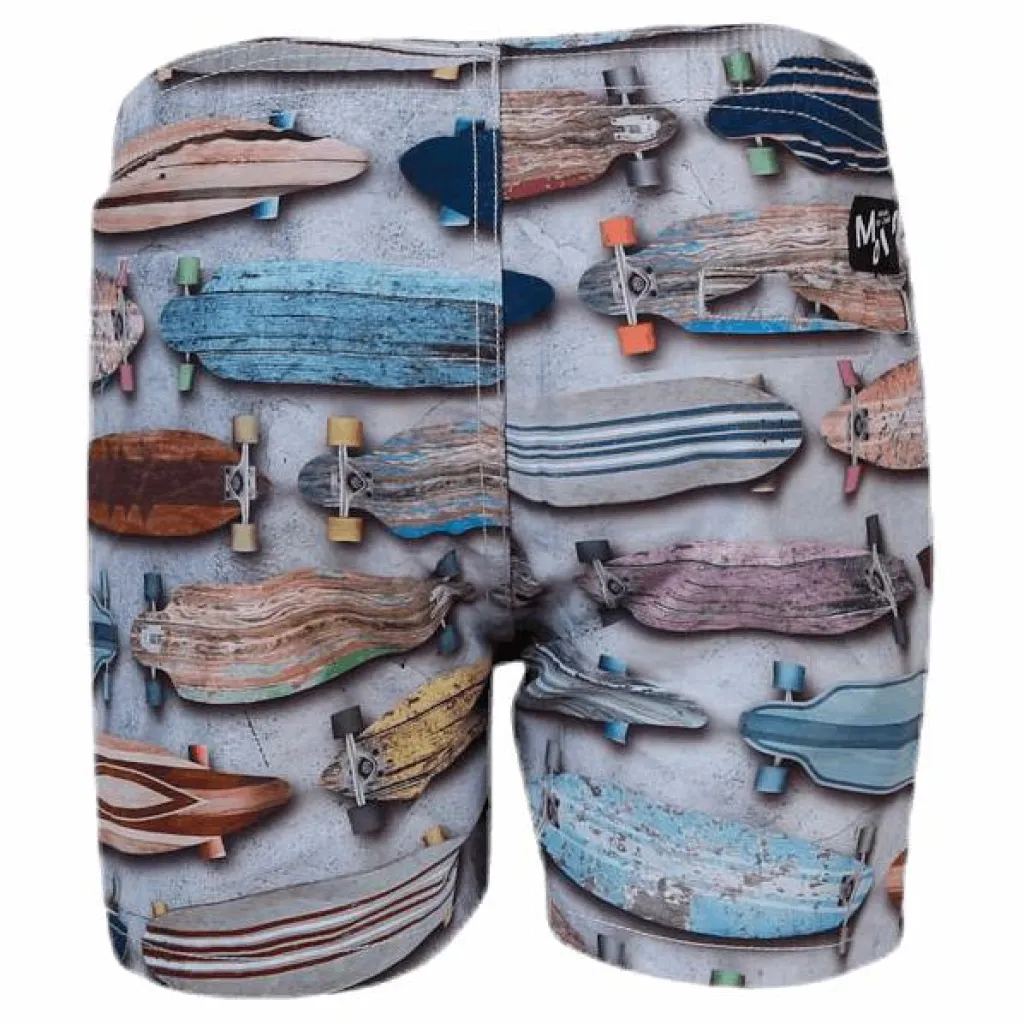 Molo Niko Swim Shorts Patterned*Barn Simning|Badkläder