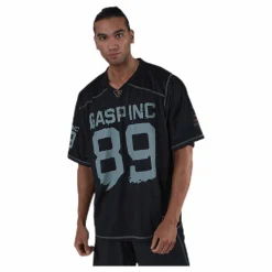 GASP No1 Football tee Black* T-Shirts|Träning